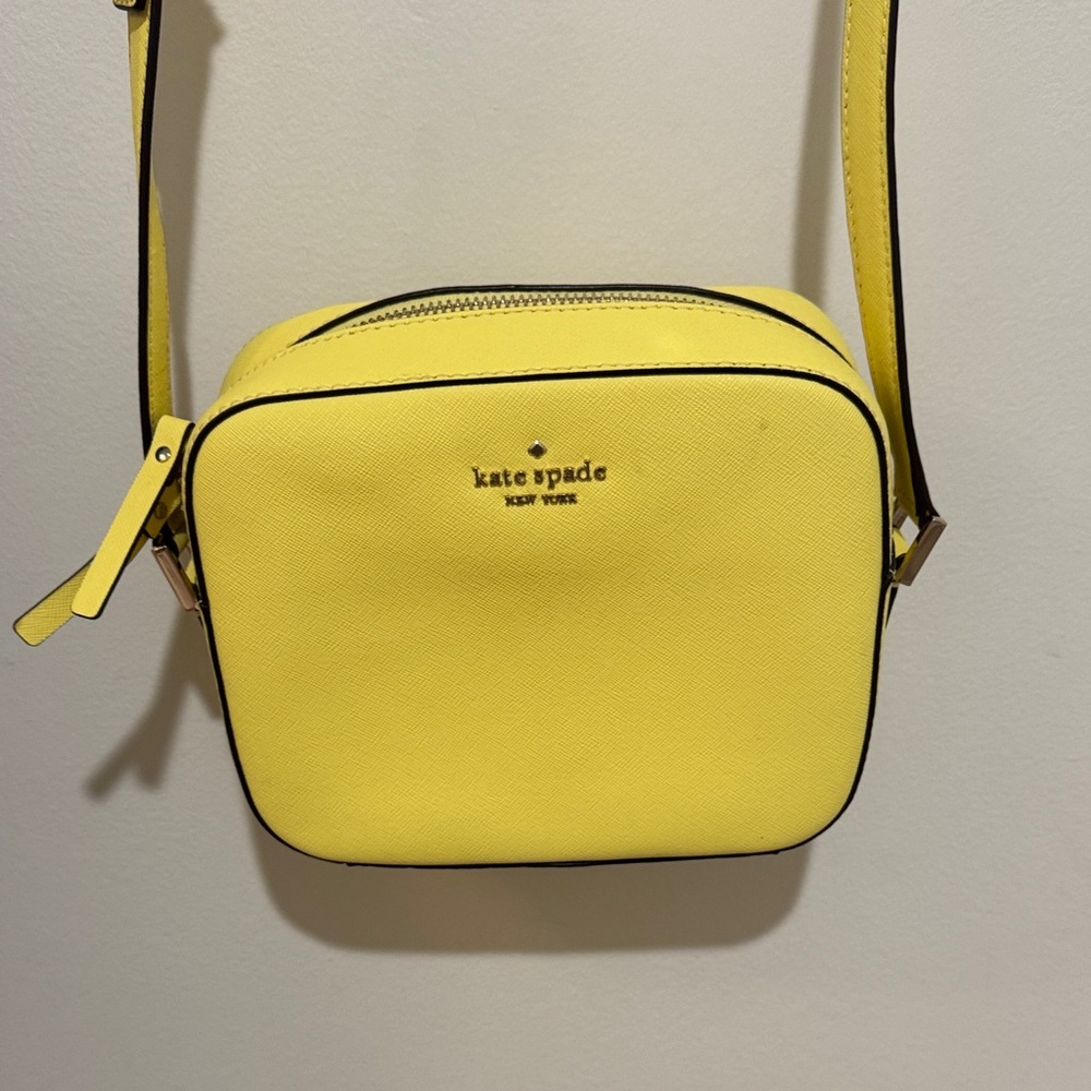 Kate Spade Vibrant Yellow Crossbody Bag